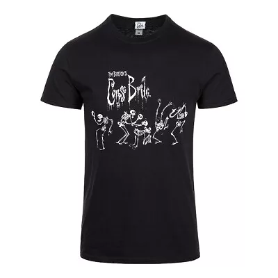 Buy Official Corpse Bride Skeleton Band T-Shirt (Black) • 18.99£
