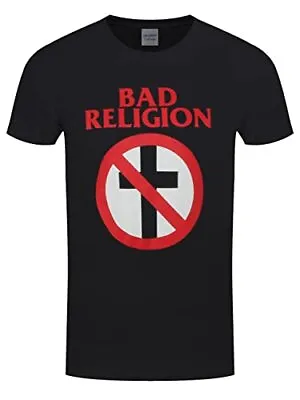 Buy Bad Religion - Classic Buster Cross Black T T-Shirt (Black) • 17.99£