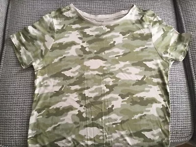 Buy Primark Ladies Camouflage T Shirt Size Small • 0.99£