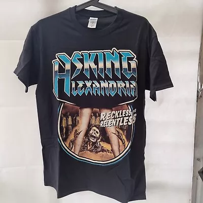 Buy Asking Alexandria Reckless And Relentless Zombie Tee T-Shirt Mens Size M Medium • 14.99£