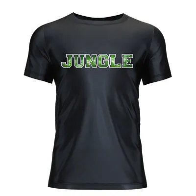 Buy Lightning Jungle T-Shirt - 100% Organic Cotton NEW • 15.99£