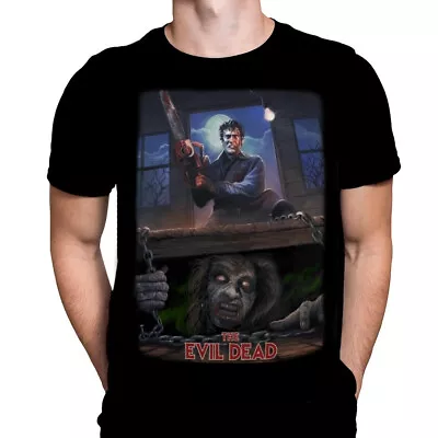 Buy EVIL DEAD CELLAR - Black T-Shirt - Sizes S - 5XL - Horror / Gore / Possessed • 21.45£