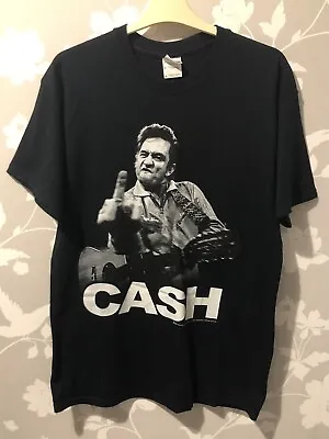 Buy Johnny Cash T-Shirt Excellent Condition Size Medium M Classic San Quentin Bird • 8.50£
