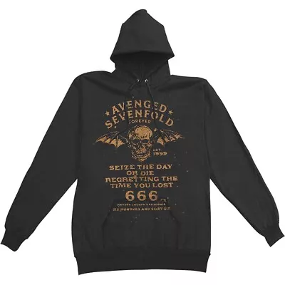 Buy Avenged Sevenfold Seize The Day Official Hoodie Hooded Top • 35.43£
