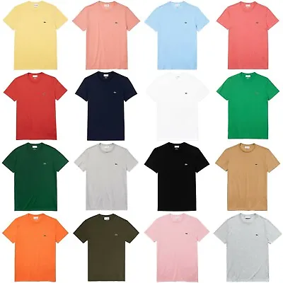 Buy Lacoste T-Shirt - Lacoste TH6709 Pima Cotton Tee - Various Colours  - BNWT • 44.99£