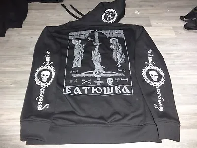 Buy Many Years Old Batushka Zipper Hoodie L Black Metal Watain Mgla Bathory Groza • 153.88£
