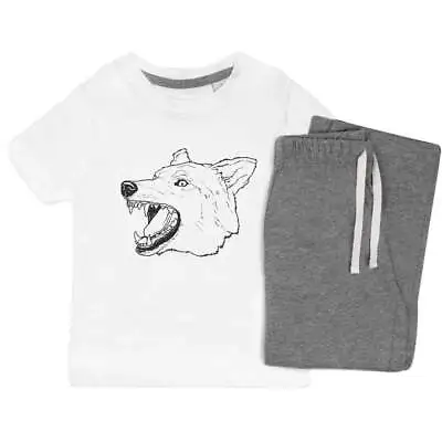 Buy 'Angry Wolf' Kids Nightwear / Pyjama Set (KP030934) • 14.99£