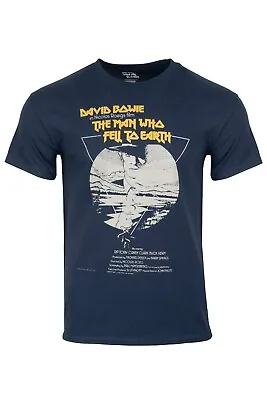 Buy David Bowie The Man Who Fell To Earth Film Poster OFFICIAL T Shirt • 14.99£