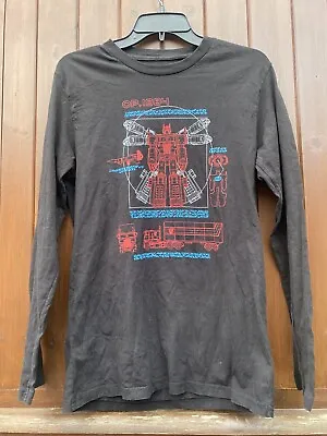 Buy Black Transformers Cotton T Shirt Medium • 6£
