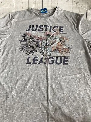 Buy Justice League Grey Tshirt Medium • 7£