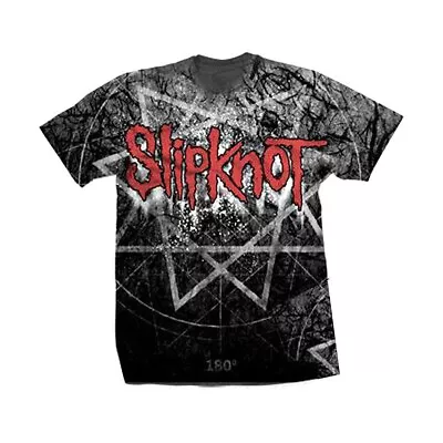 Buy Slipknot Giant Star Allover Print Large Tshirt  Rock Metal Thrash Death Punk • 13£