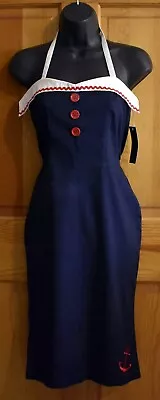Buy Steady Clothing Company Pencil / Wiggle  Dress  Pinup Rockabilly  Size Small • 33.75£