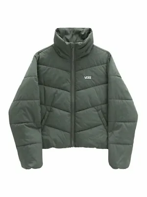Buy Vans Womens Foundry V Puffer Jacket / Thyme / RRP £100 • 50£