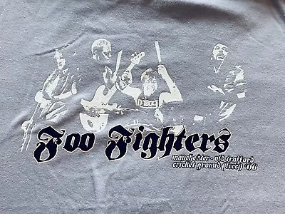 Buy Original Foo Fighters Tour Tee Shirt, Old Trafford Cricket Ground 2006, Size L • 19.99£