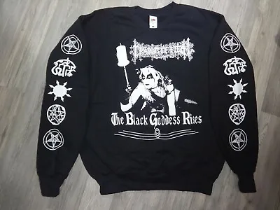 Buy Cradle Of Filth Sweatshirt Import Black Metal Dimmu Borgir Hecate Enthroned L • 43.16£