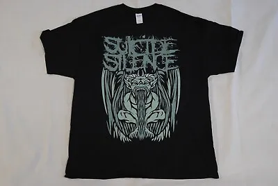 Buy Suicide Silence Devil Crouch T Shirt New Official Band No Time To Bleed Rare • 16.99£