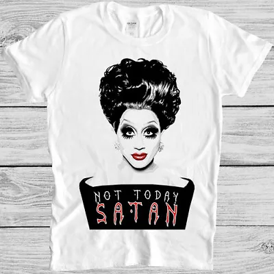 Buy Not Today Satan T Shirt Bianca Rupauk Pride Lgbt Gay Soho Cool Gift Tee M275 • 6.35£