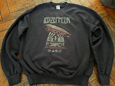 Buy Led Zeppelin- Vintage-Mothership Sweatshirt- Size M Black • 100£