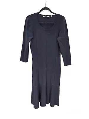 Buy Soft Surroundings Raffinato Dress Womens  Large Tall Sweater Dress Ribbed Black • 37.78£