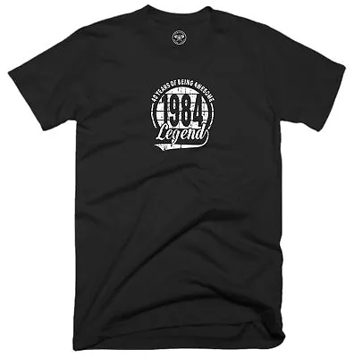 Buy 40th Birthday T Shirt 40 Years Of Being Awesome Legend 1984 Vintage Gift Men Top • 12.99£