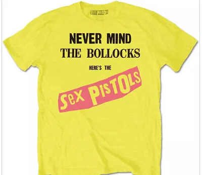 Buy Sex Pistols Never Mind The Bollocks Official Merchandise T Shirt • 14.99£