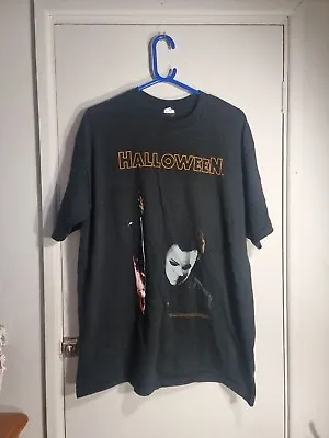 Buy Halloween Michael Myers Shirt Adult XL Horror 2006 Evil Never Dies Vintage Y2K • 94.99£