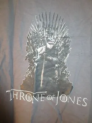 Buy Atlanta Braves Chipper Jones Game Of Thrones THRONE OF JONES Gray T-Shirt Small • 14.20£