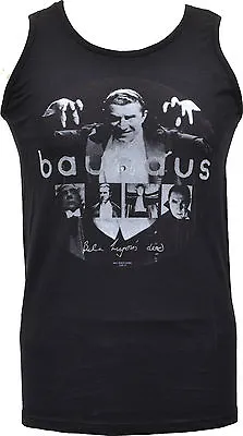 Buy Mens Black Vest Bauhaus Bela Lugosi's Dead Record Goth Rock Vinyl Vampire S-5xl • 18.50£