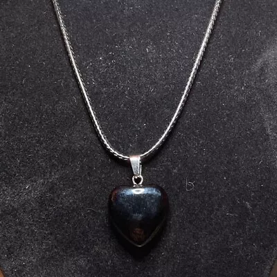 Buy Handmade Black Onyx Stone Necklace Gothic Gift Jewellery Fashion Accessory • 4.50£