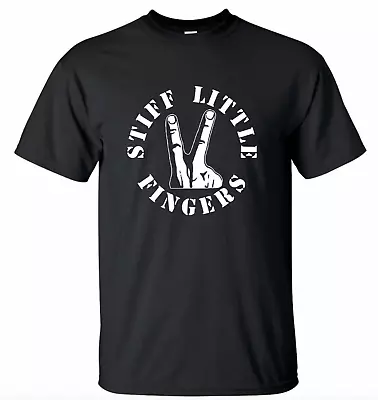 Buy Stiff Little Fingers T-Shirt - Irish Punk Band, New Wave Free Delivery • 12.99£