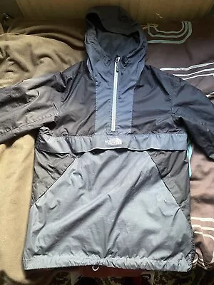 Buy The North Face Jacket Small Black Grey Lightweight Half Zip Running • 20£