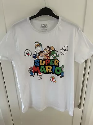Buy SUPER MARIO Brothers T-Shirt Mario And Luigi Nintendo Vintage 2016 XL • 3.99£