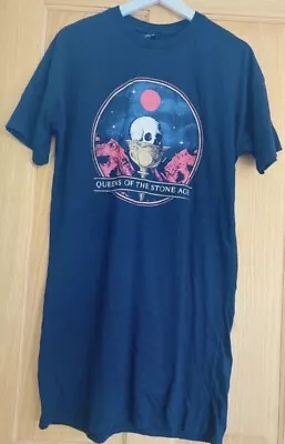 Buy Queens Of The Stone Age T Shirt Dress Rare Rock Band Merch Tee Size 6 Josh Homme • 19.50£
