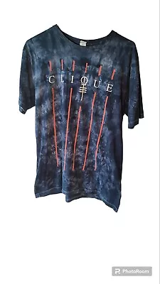 Buy 21 Pilots Clique Black Tie Dye Concert Tour T-Shirt Size Large • 22.73£