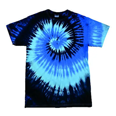 Buy Tie Dye T Shirt Top Tee Tye Die Music Festival Hipster Indie Retro Unisex Tshirt • 15.35£