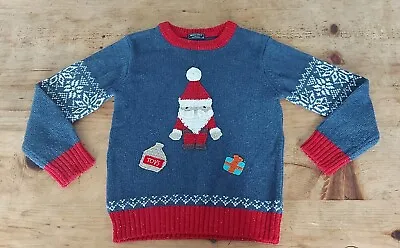 Buy Boys NEXT Christmas Jumper Age 4-5 Years • 5£