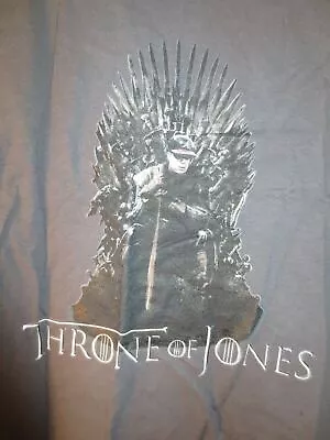 Buy Atlanta Braves Chipper Jones Game Of Thrones THRONE OF JONES Gray T-Shirt Small • 14.13£