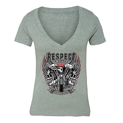 Buy Respect Earned Loyalty Returned Tshirt American Motorcycle Ghost Rider T-Shirt • 18.81£