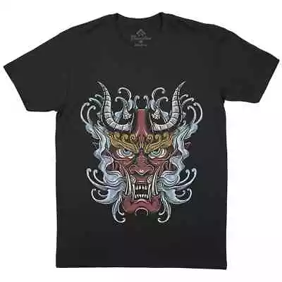 Buy Oni Demon Mens T-Shirt Asian Japan Evil Horned Monster Japanese Myth P290 • 13.99£
