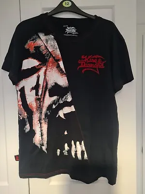 Buy King Diamond EMP Signature. Collectors T Shirt. Mercyful Fate. Slayer Metallica  • 20£