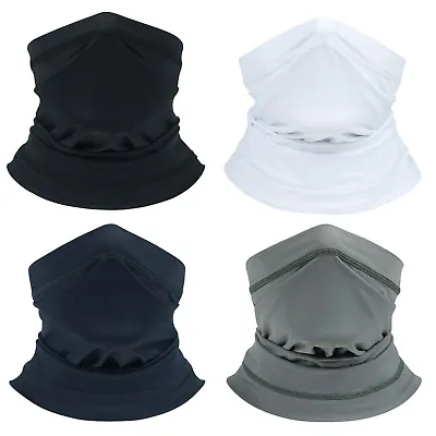 Buy Cycling Hiking Snood Neck Tube Scarf Breathable Ice Silk Cooling Bandana • 5.99£