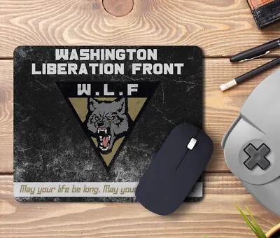 Buy WLF Washington Liberation Front Mouse Mat Inspired By The Last Of Us 2 • 8.99£