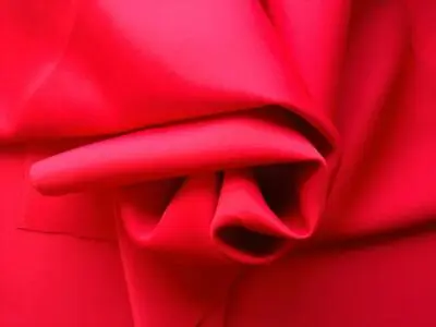 Buy Luxury Neoprene Scuba Wetsuit Fabric Material - RED • 1.99£