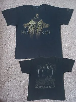 Buy Vintage Marduk Wormwood T-Shirt - Size L - Heavy Black Metal - Immortal Mayhem • 27.99£