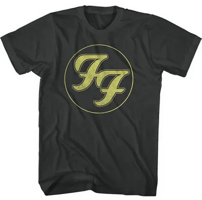 Buy Foo Fighters Gold FF Logo Black T-Shirt OFFICIAL • 16.59£
