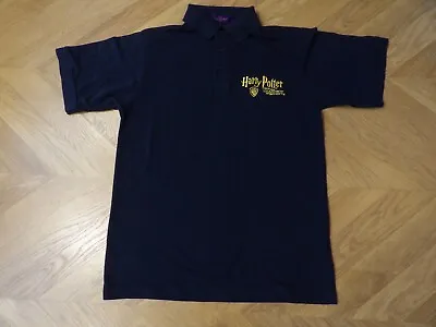 Buy Harry Potter & The Chamber Of Secrets Film Crew Polo Shirt Size M Rare 2002 • 64.99£