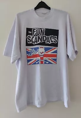 Buy Fun Scandals Punk XL T Shirt & Backprint/Sex Pistols/The Clash/The Exploited/GBH • 6£