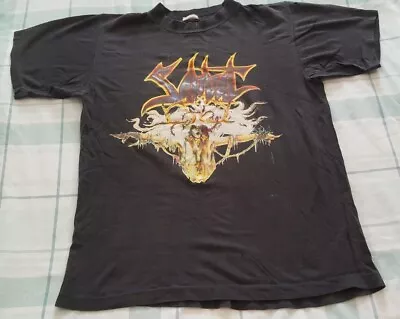 Buy SABBAT 1988 Tour Band Shirt Metal Skyclad Xentrix Onslaught Acid Reign UK Thrash • 26£