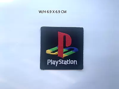 Buy Play Station Logo  Gaming Embroidered Sew /Iron On Patch/badge  • 2.50£