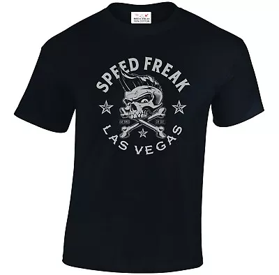 Buy Speed Freak Crew Neck Fashion T-Shirt • 7.99£